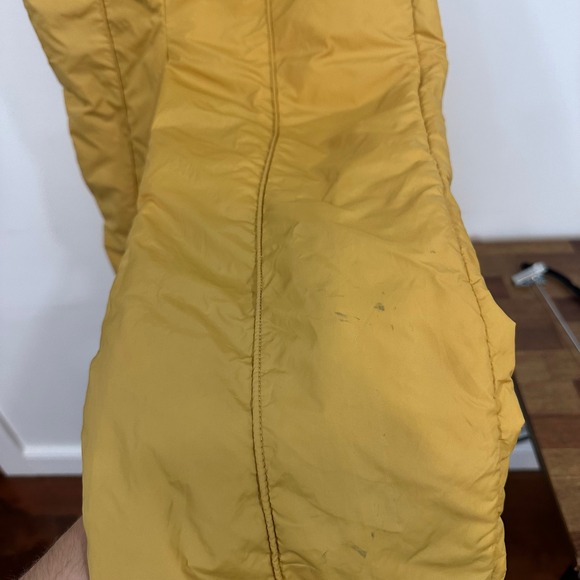 Edelweiss Womens Ski Suit Medium Vintage One Piece Yellow Gold Outdoor Snowboard - Picture 7 of 11